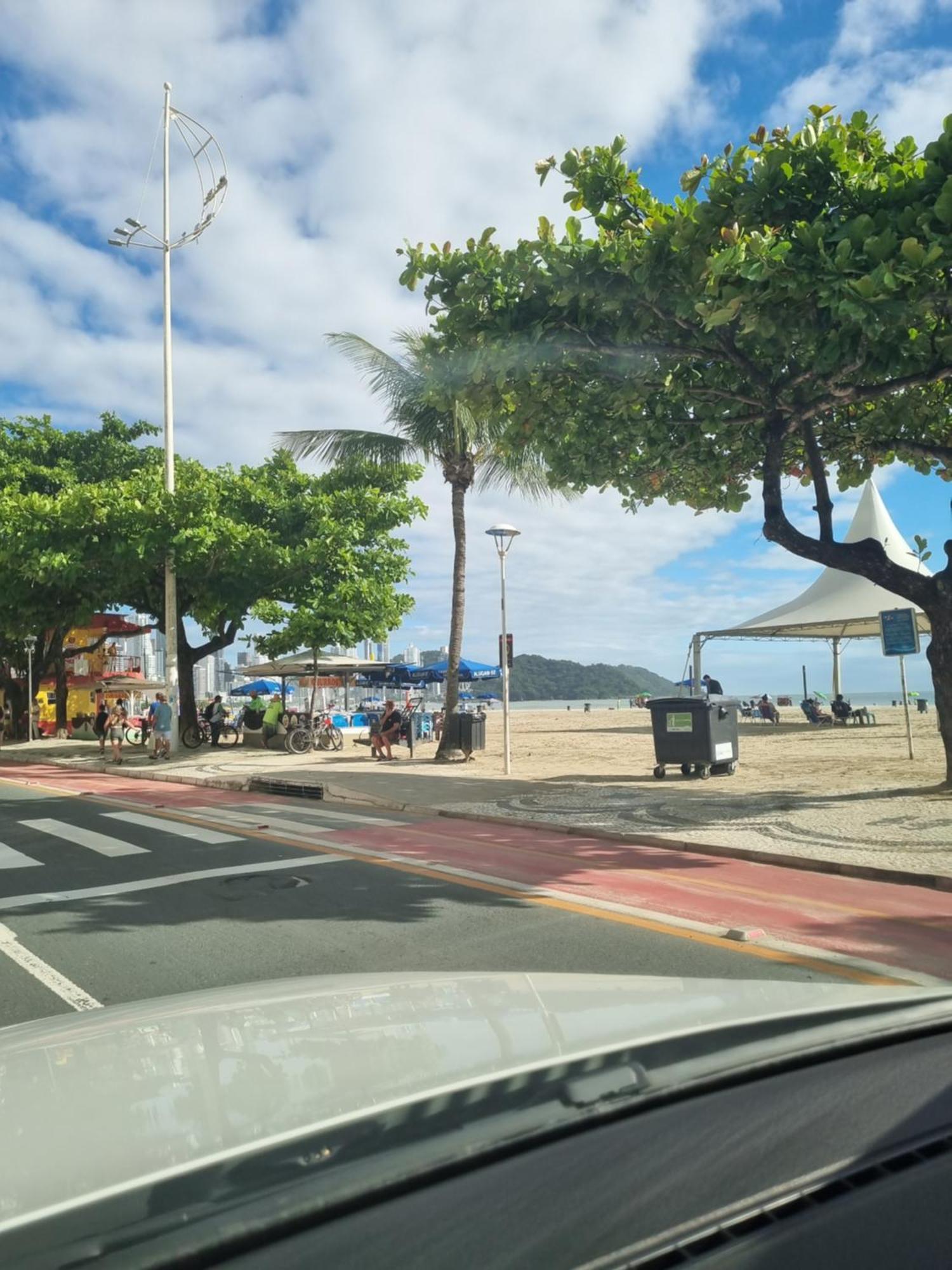 Balneário CamboriúLuxo Quadra Mar Balnearioアパートメント エクステリア 写真