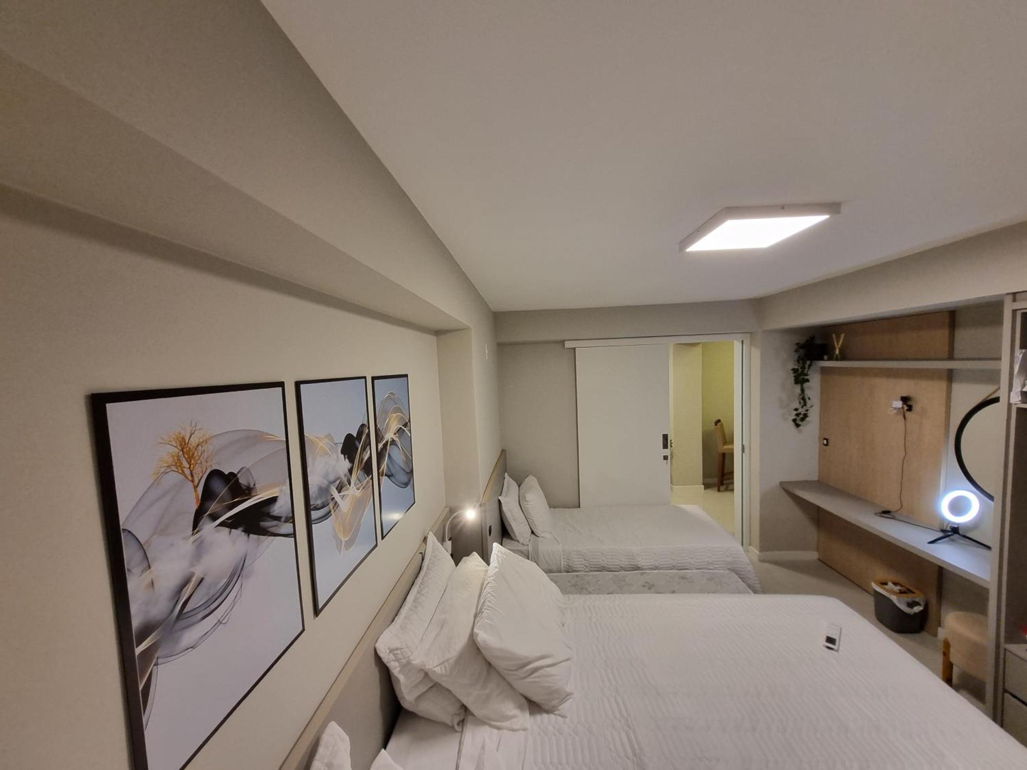 Balneário CamboriúLuxo Quadra Mar Balnearioアパートメント エクステリア 写真